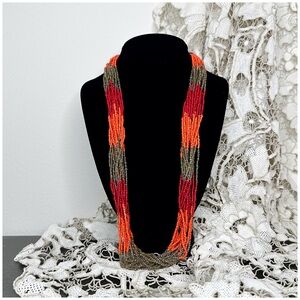 Anthro “Layered Strands Necklace”